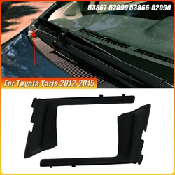 Araba Ön Cam Sarma Köşe Trim Toyota Yaris 2012 2013 2014 2015 Silecek Yan ayar kapağı Kapağı 53867-52090 53866-52090