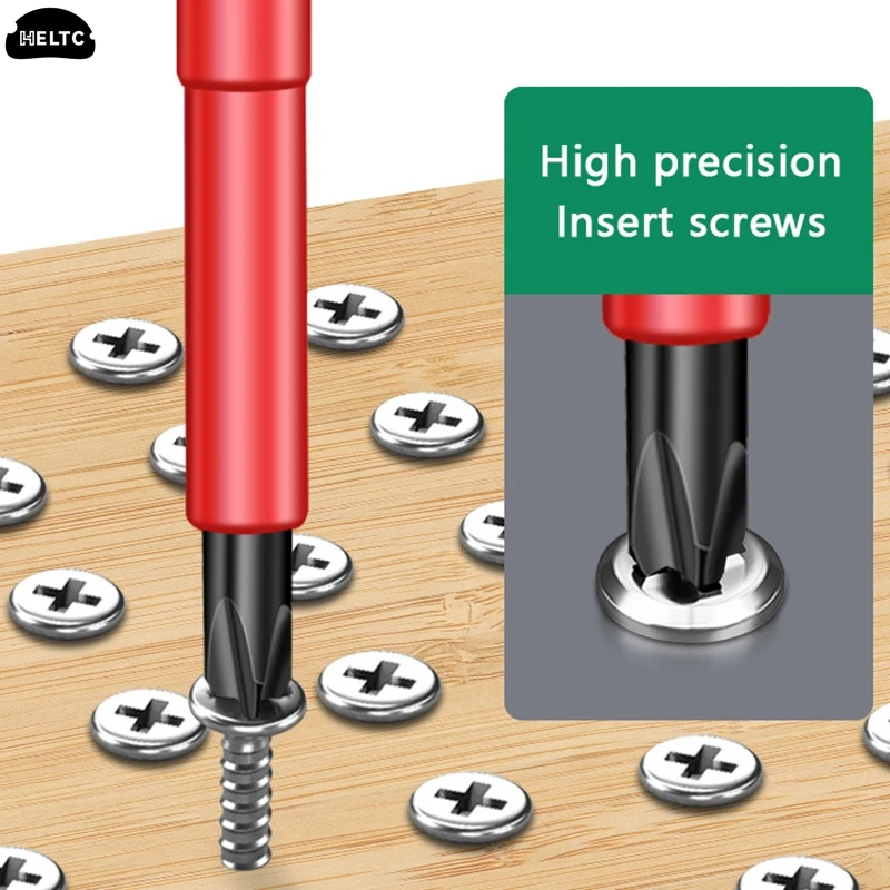 1PCS Insulated Slotted Hand Screwdriver Electrician\'s Repair Tool Multifunctional Hand Tools Daily decoration, household tools