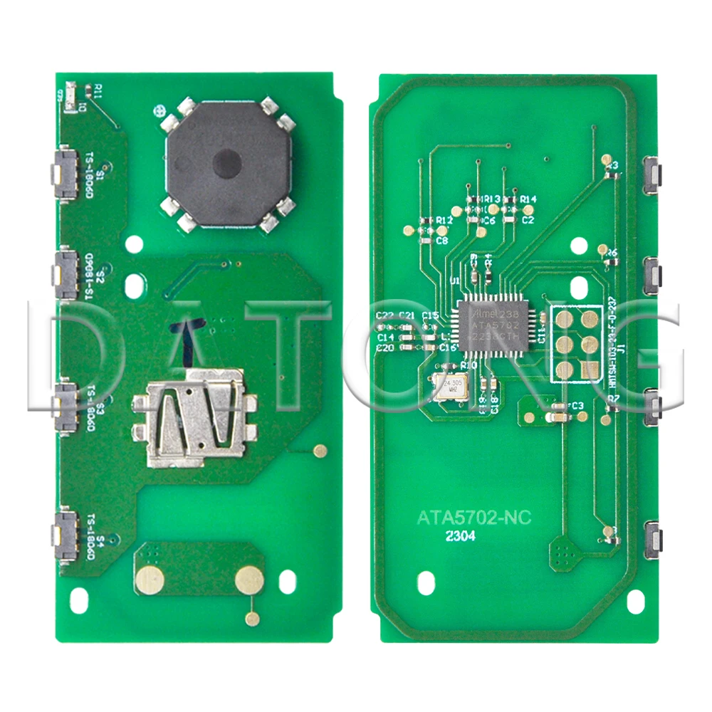 DT 6A Chip 315/433 MHz WAZSKE11D01/SKE11E01 Chiave di telecomando per auto di prossimità per Mazda 3 M3 CX-30 CX30 Axela 2016-2023