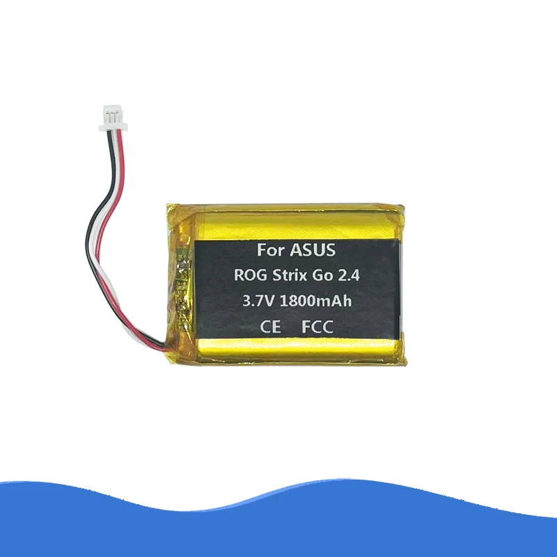 

Оригинальная заменяет аккумулятор FT823450P емкостью 1800 мАч для игровой Bluetooth-гарнитуры ASUS Strix Go 2,4 BT