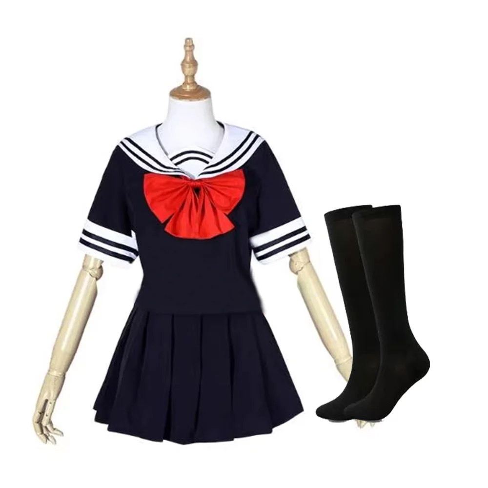 أزياء أنيمي أساجيري آيا و ياتسومورا تسويونو التأثيرية - زي بحار المدرسة #1