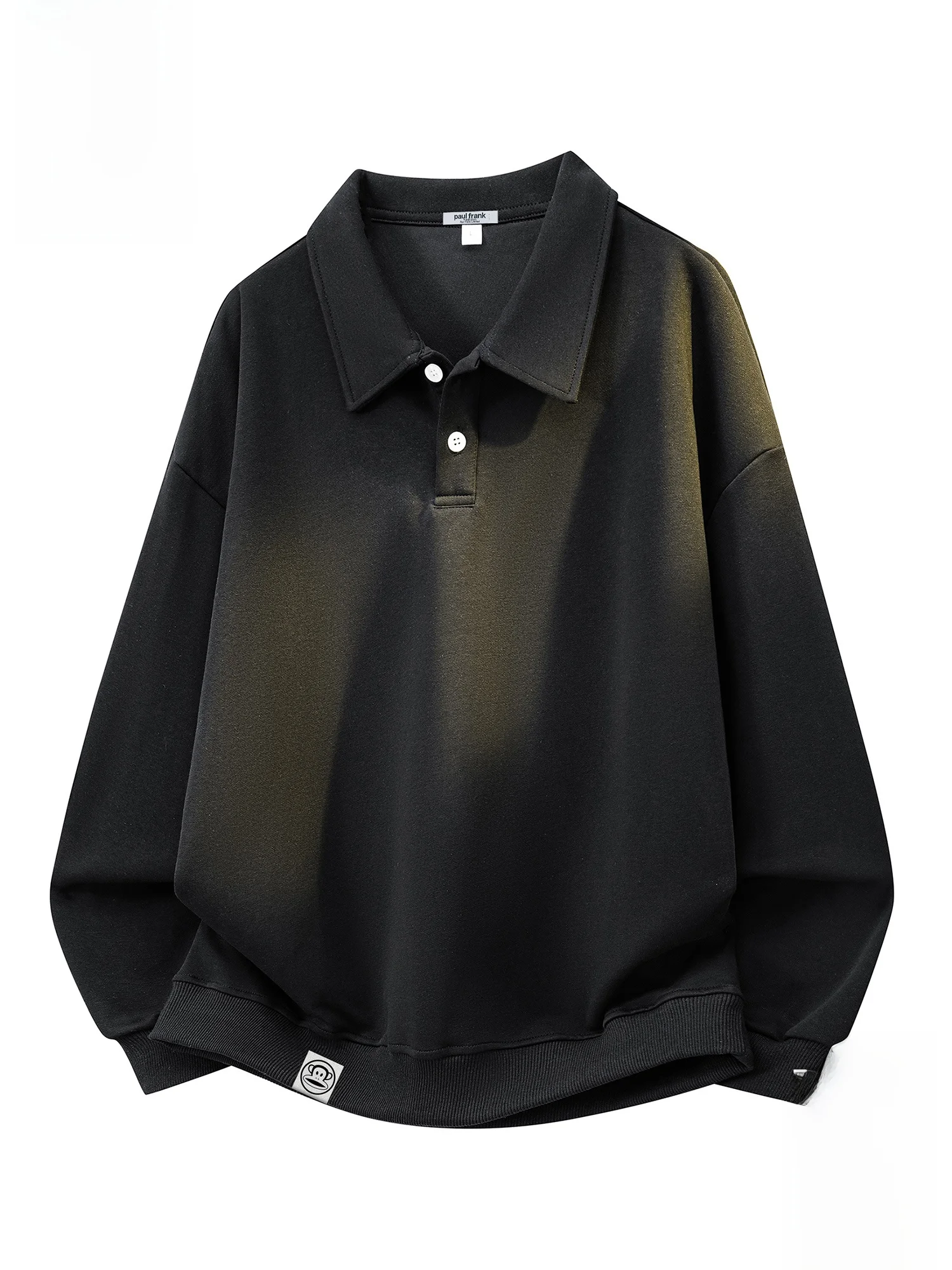 

Мужская толстовка Paul Frank свободного кроя с капюшоном на молнии, удобная повседневная черная модель, молодежная модная зимняя коллекция