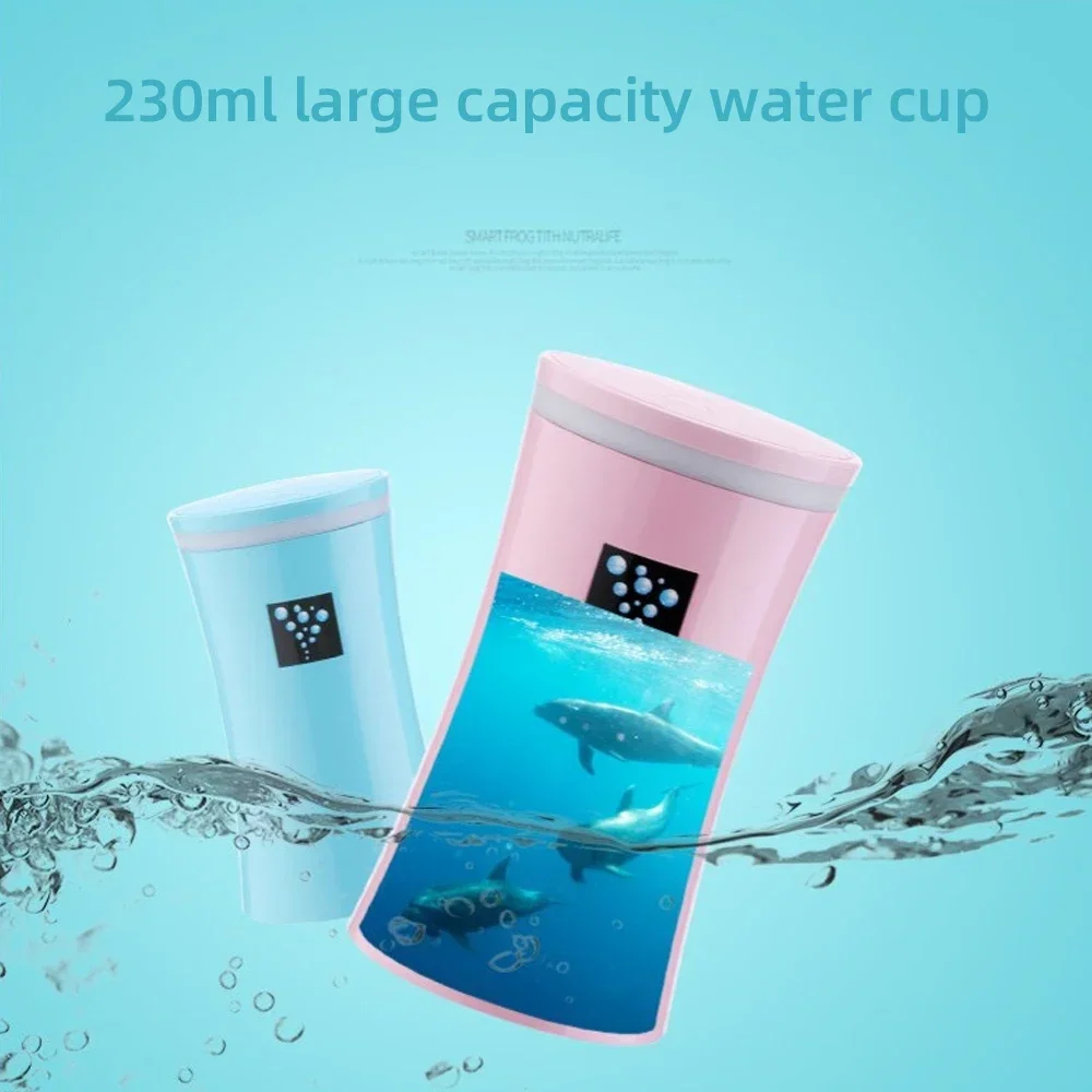 مرطب هواء صغير USB مع ضوء LED مرطب هواء محمول للسيارة والمكتب والمكتب، مرطب شخصي فائق الهدوء، مثالي