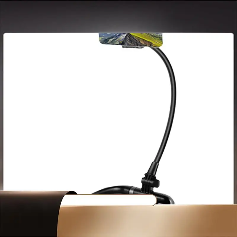 Gooseneck Mobile Phone Holder, Mobile Phone Selfie Holder For Bed, Universal Multi-Function Mobile Phone Holder-X64A