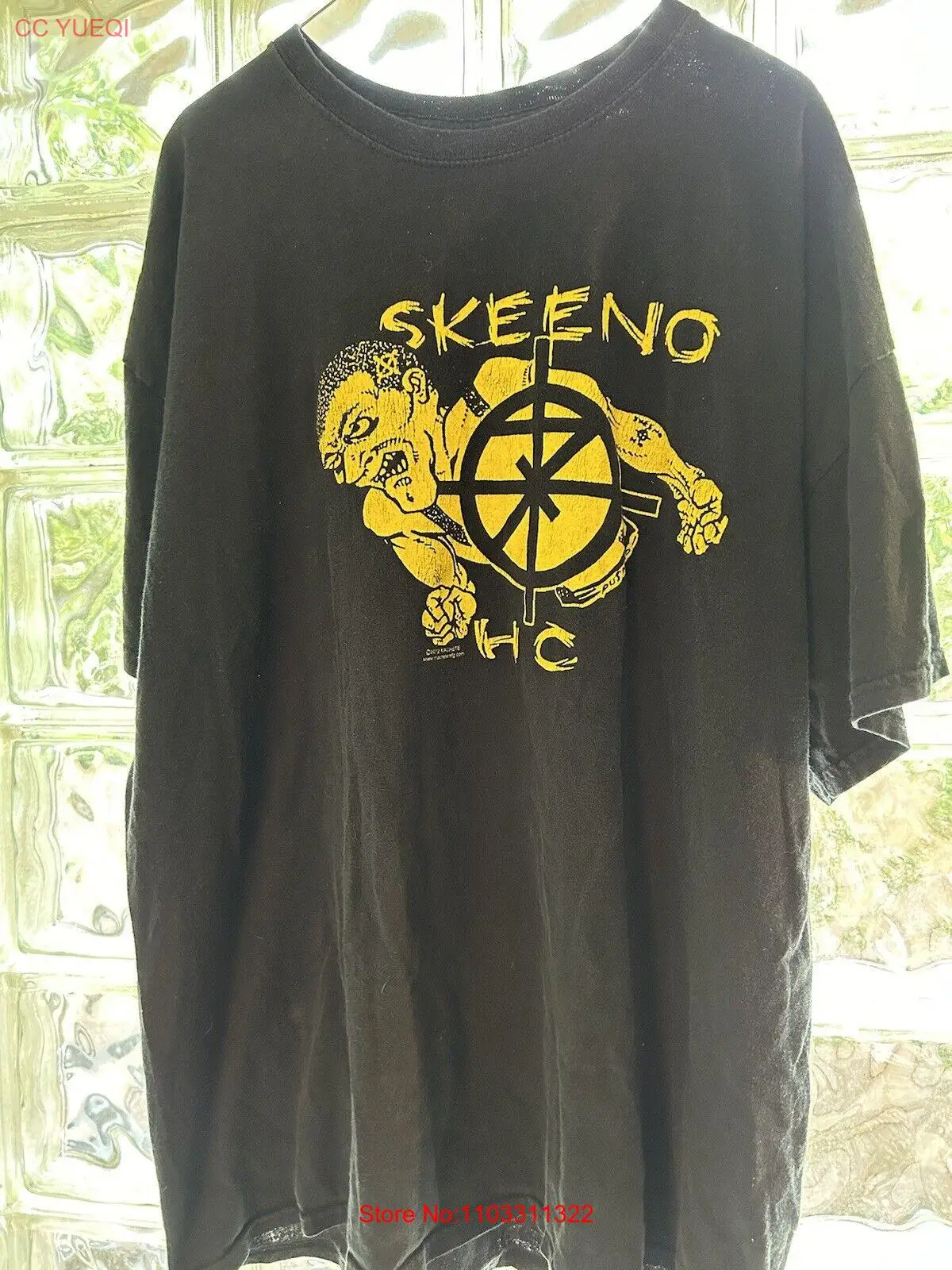 Футболка 7 Seconds Sz 2XL 2012 HxC Punk Band Skeeno небольшие опасности Невада судья CIV