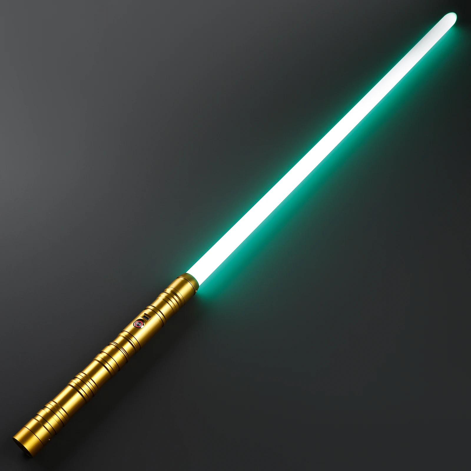 DamienSaber Xeno3.0 Pixel Lightsaber Heavy Dueling Light Saber FOC Force metalowa rękojeść gładka huśtawka laserowy miecz ze zmianą koloru