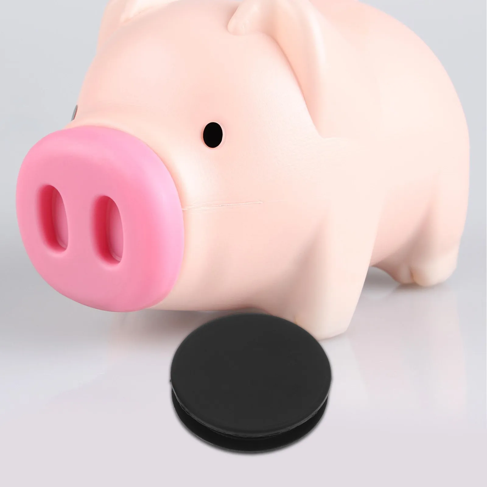 5Pcs Piggy Bank Silicone Stopper Plugs Replacement Round Seal Plug for Money Saving Box Leakproof Closure Silicone Plugs