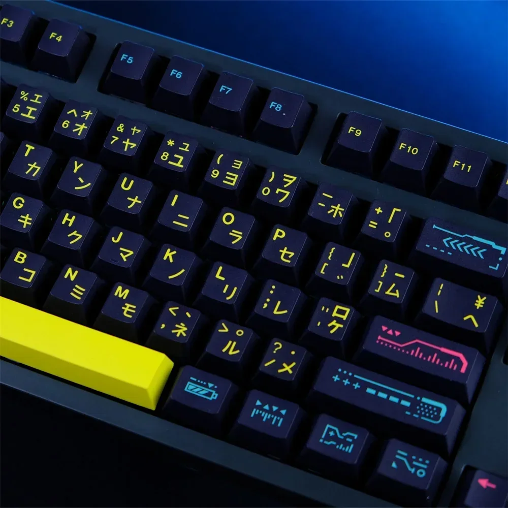 GMK 129 Keys Awakening Cherry Profile PBT Sublimated Personalized Key Caps for Cherry MX Switch Game Mechanical Keyboard