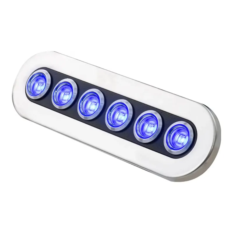

Stainless steel waterproof 12v 4 6 8 steel marine button switch panel