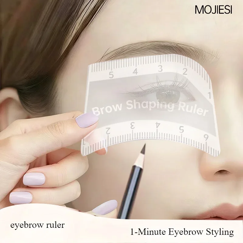 1PC Brow Shaping Stencil， Women Instant Brow Shaper - Multi-Style Template Kit for Fast & Precise Shaping, Brow Magic Tool