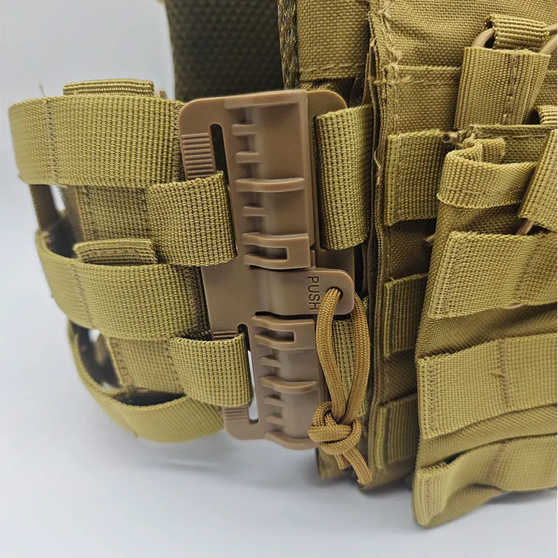 Nowa kamizelka taktyczna JPC Triple Magazine Pouch Quick Release Buckle Outdoor Molle Plate Carrier Hunting Army CS Game Jungle Gear