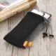 Bolsa de malla con cordón para auriculares y cables — vista 8