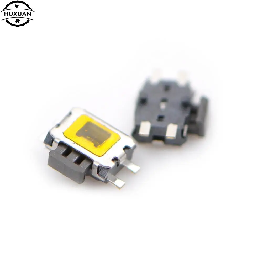 10 Pieces YD-3414 4Pin SMT SMD Side Tact Tactile Push Button Switch Mount rated load DC 12V 0.5A Wholesale