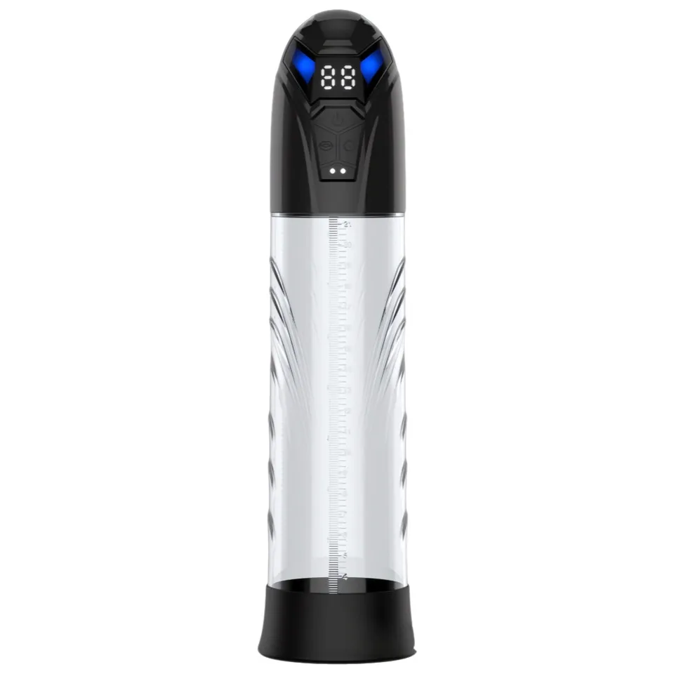 Digital Display Penile Trainer Enlarge Vacuum Pump Sex Toy Male Exercise Equipment Extends Male Products Role-playing