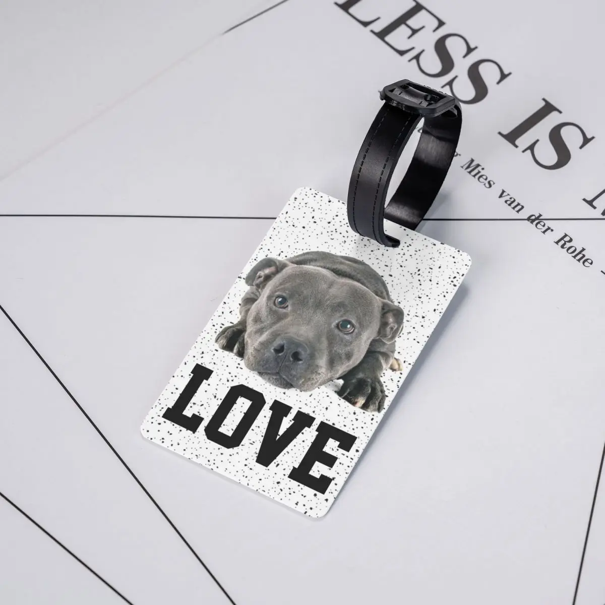 Bagagem Terrier Tags para Malas, Terrier Privacidade Capa, Nome ID Card