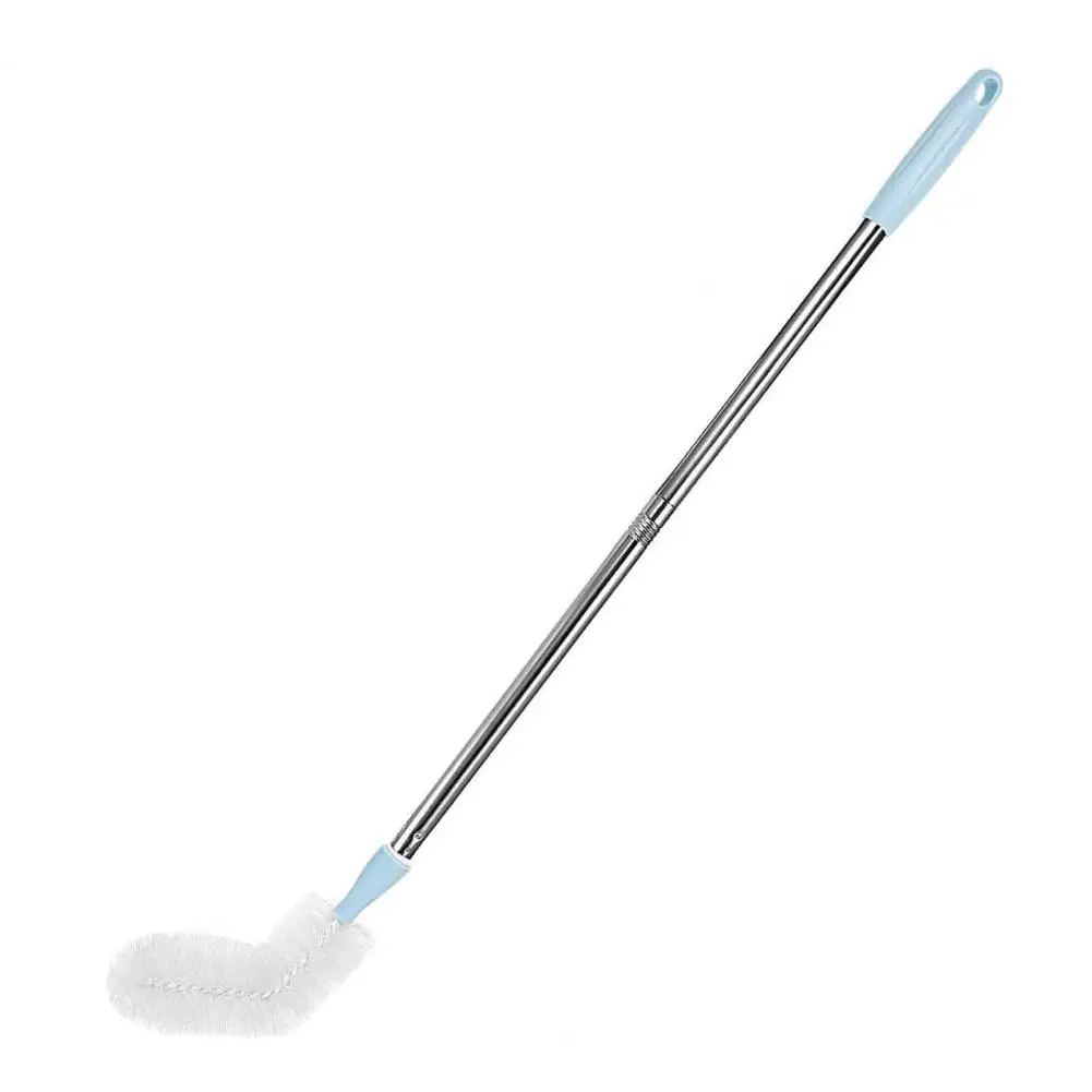 Barrel Scrubber with Extended Handle Long Stainless Steel Water Bucket Brush Flexible High-density Bottle Brush for Buckets