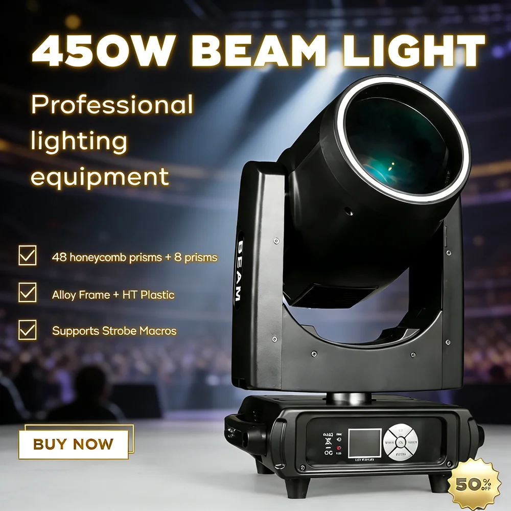 

Профессиональное сценическое освещение 450 Вт, вращающаяся голова, световой луч, оборудование для диджеев, эффекты, управление DMX и музыкой, для дискотек, ночных клубов, концертов