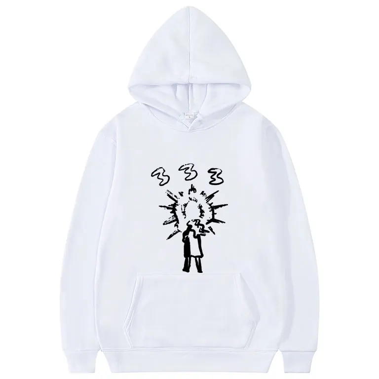 

Rapper Bladee 333 Hoodie Retro Ecco2k‌ Drain Gang Graphic Sweatshirt Men Women Hip Hop Fashion Streetwear Male Vintage Hoodies