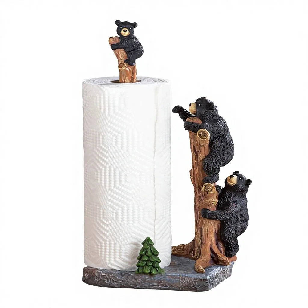 Bear Tissue Holder To Add Resin To Your Kitchen And Living Space
