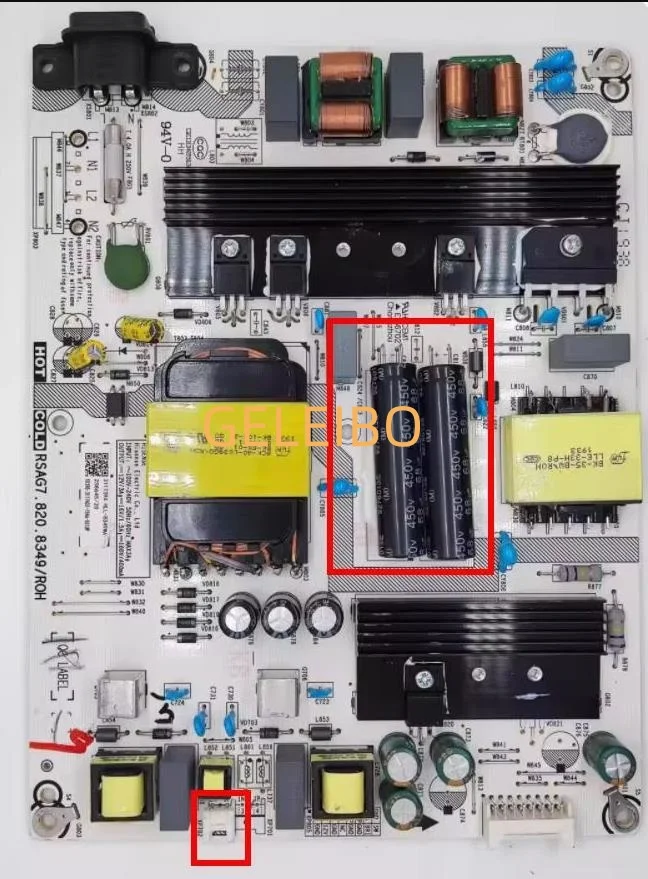 4 ประเภท RSAG7.820.8349/ROH บอร์ดจ่ายไฟสำหรับ HZ43A65 H50E3A