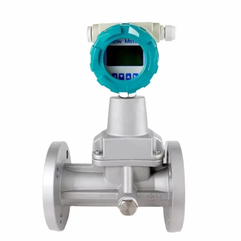 Insertion Vortex Flow Meter RS485 Stainless Steel Steam Gas Flow Sensor For Industrial Chemical HVAC
