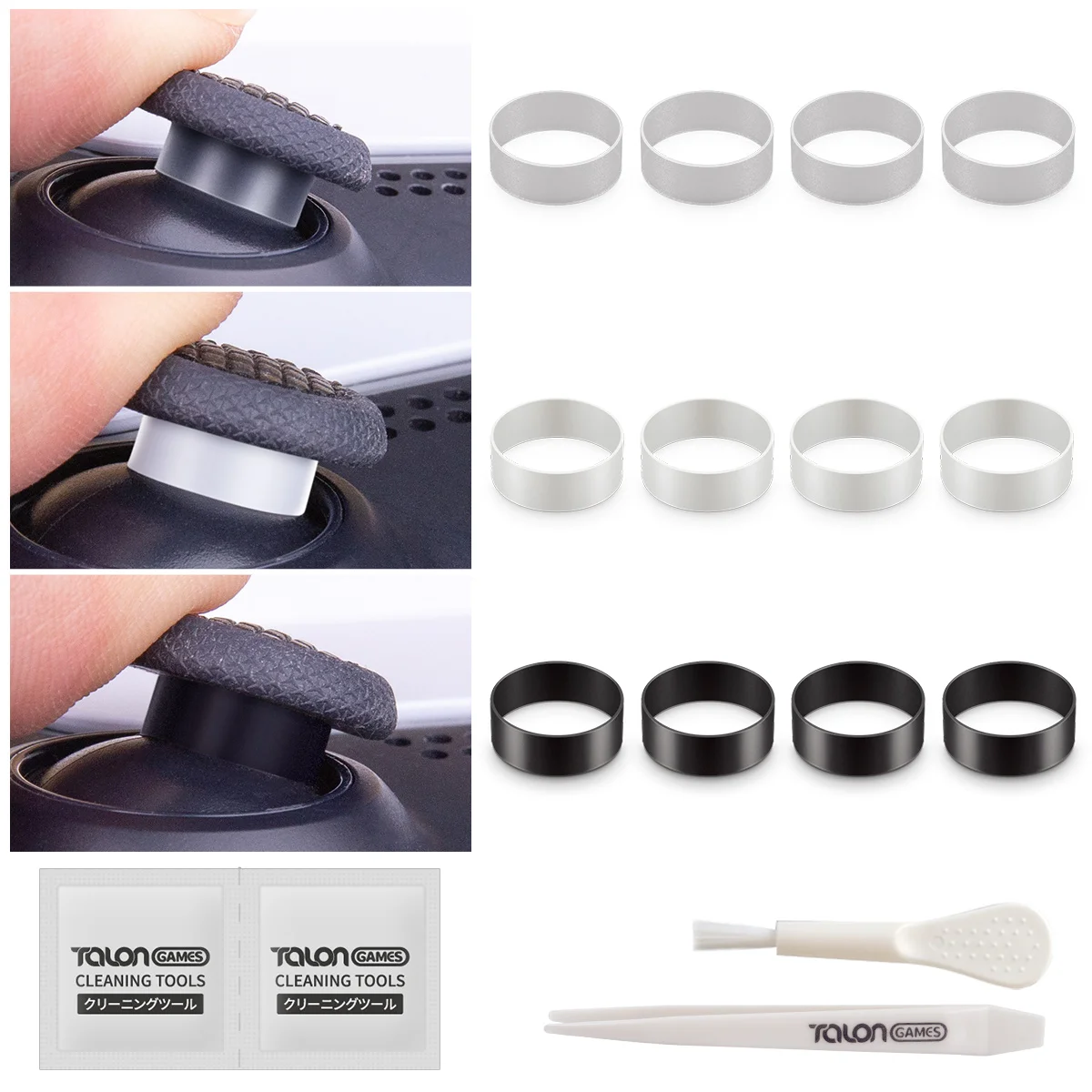 

TALONGAMES Joystick Protectors Are Compatible With Steam Deck,Xbox,PS4,PS5,Switch Pro Controllers To Prevent Joystick Scratches