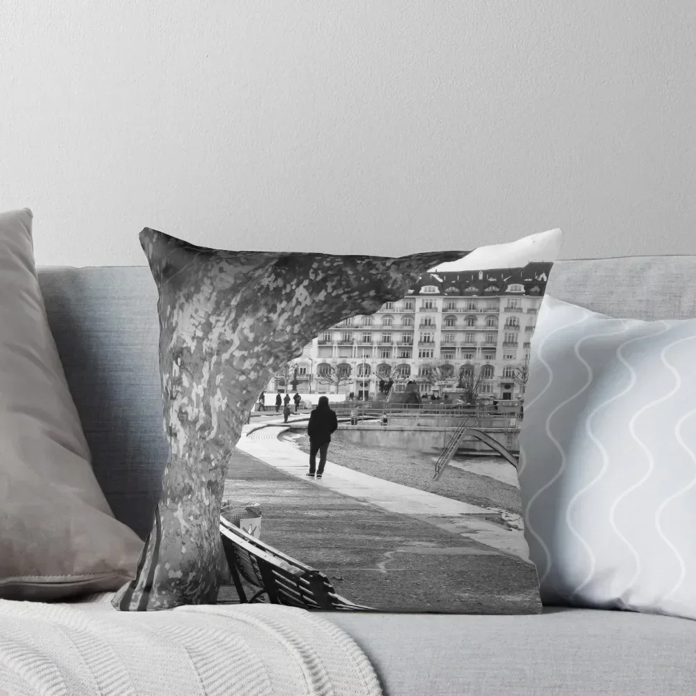 

Bains des Paquis, Geneve. 2013 Throw Pillow pillowcases for sofa cushions Cushions Cover pillow