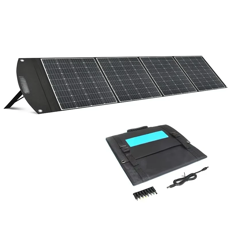 

Customized Outdoor Camping Waterproof 400W Black Solar Panel Portable Home Use Solar Panels Price