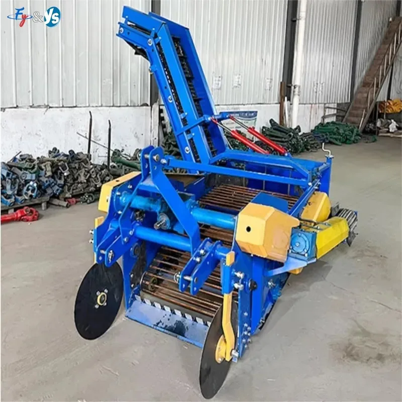 , Sweet Potato , Onion And Carrot Fully Combine Harvester, Automatic Loading Machine