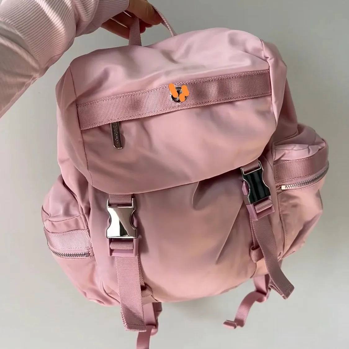 

Fashion Solid Color Backpack Women Shoulder Bag for Female College Student Multi-Function Bagpack Ladies Travle School Backpacks