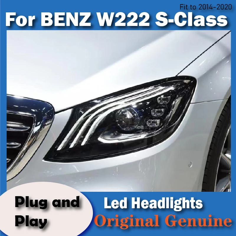 Headlamp For Benz W222 Headlights W223 S350 S400 S450 Car Light High Low Beam Turn Signal Lamp Assembly Upgrade Auto Part