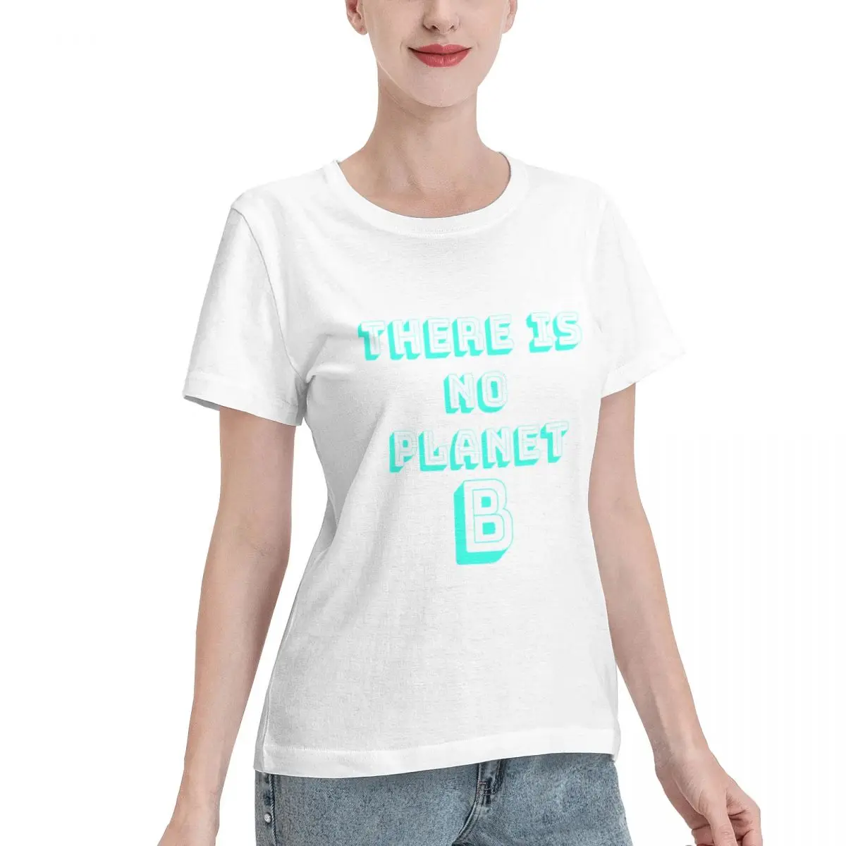 No Fade PLANET B 5 Women's T-shirt Layering Top Women T-Shirt