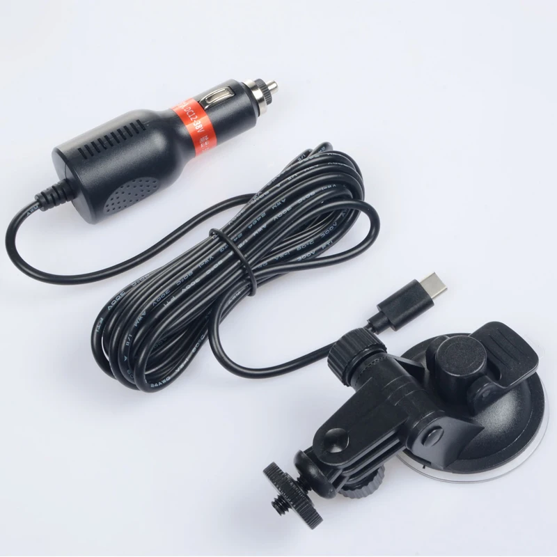 Car Charger Suction Cup Bracket Holder For SJCAM SJ4000 AIR SJ5000 SJ7 SJ6 M20 Action Camera Accessories - Detail 1