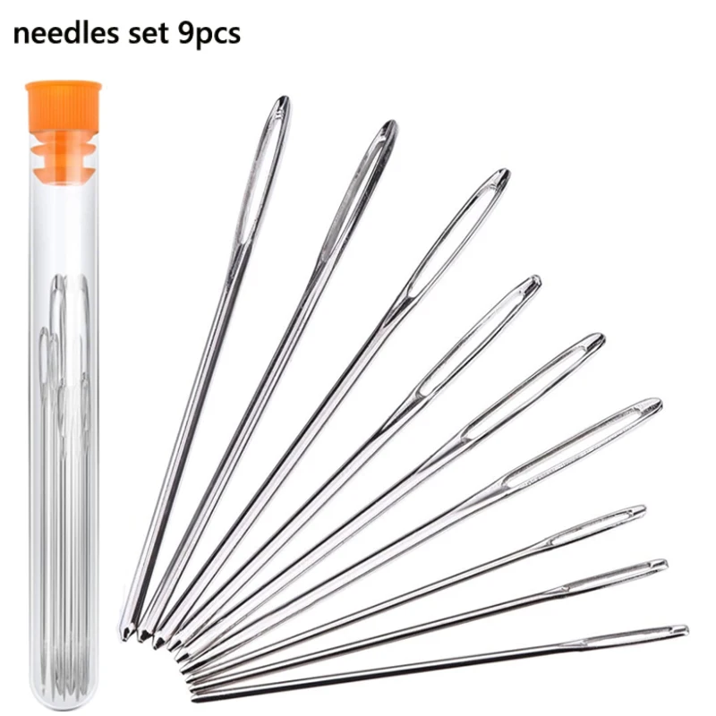 10-teiliges Bambus-Stickrahmen-Set – Kreuzstich-Bastelringe mit 9–14-teiligem Nadelset zum Selbermachen, Nähen, Heimdekoration, Geschenkverpackung – Detail 3