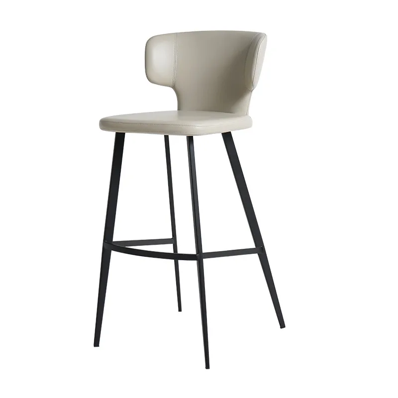 

light luxury home, modern simple island high stool, high chair, bar stool