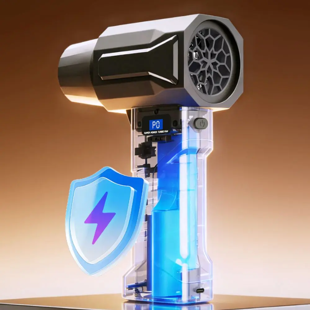 

Cordless Operation Cordless Handheld Turbo Blower High Performance Motor Lightweight Design High Power Mini Air Fan