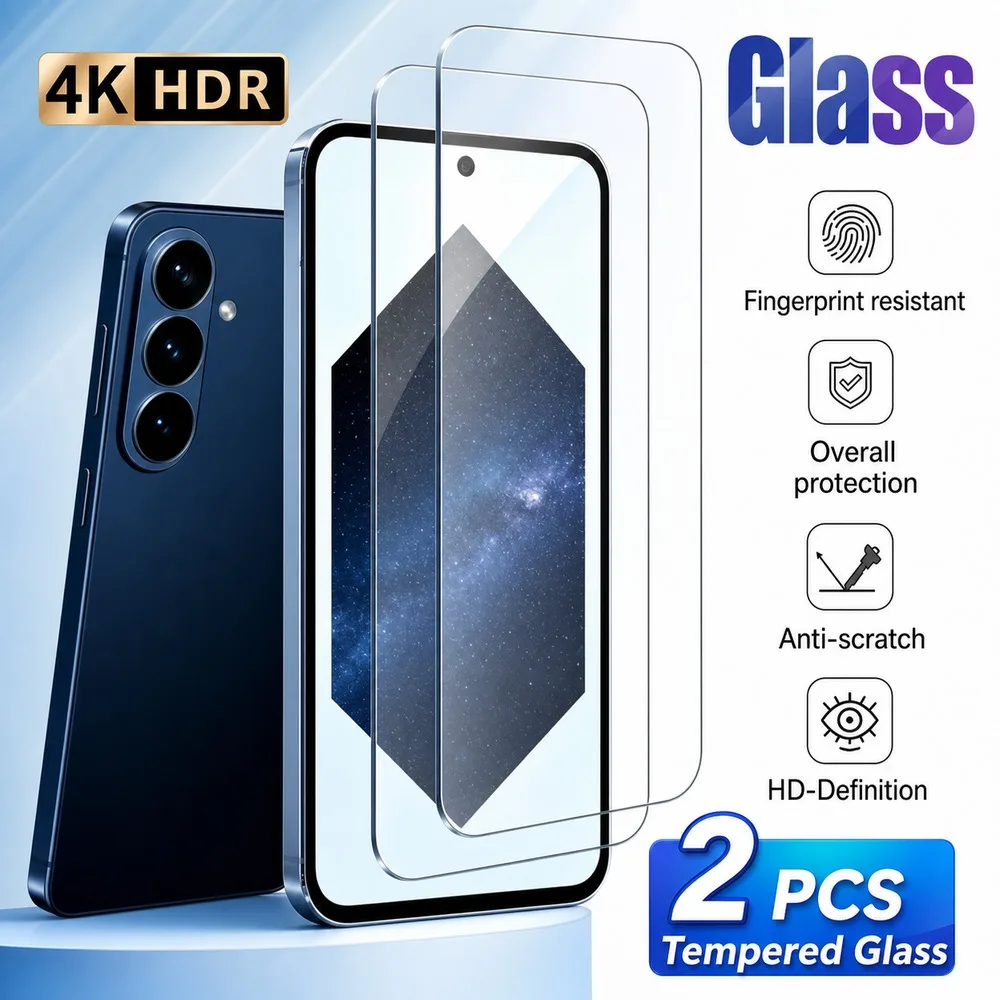 2PCS gehärtetes Glas für Samsung Galaxy S22 5G Glas-Displayschutz für Samsung Galaxy S22+ 5G S22 Ultra 5G Anti-Scratch