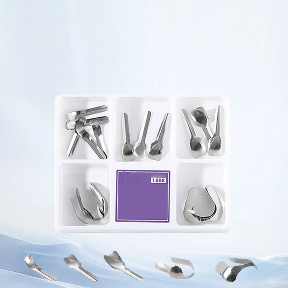 

30PCS Dental Proximal Anterior Strips Matrix Bands Twin Anterior Matrices System for Dental Restoration High Quality Materials