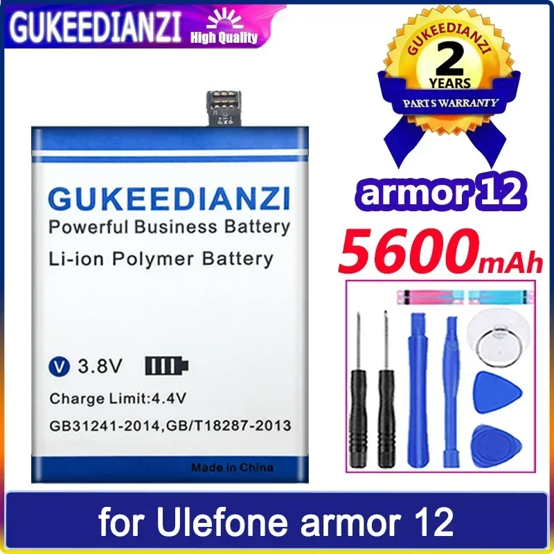 

Bateria armor 12 (5002) 5600mAh Mobile Phone Batteries For Ulefone armor12 Portable Cell Phone Battery