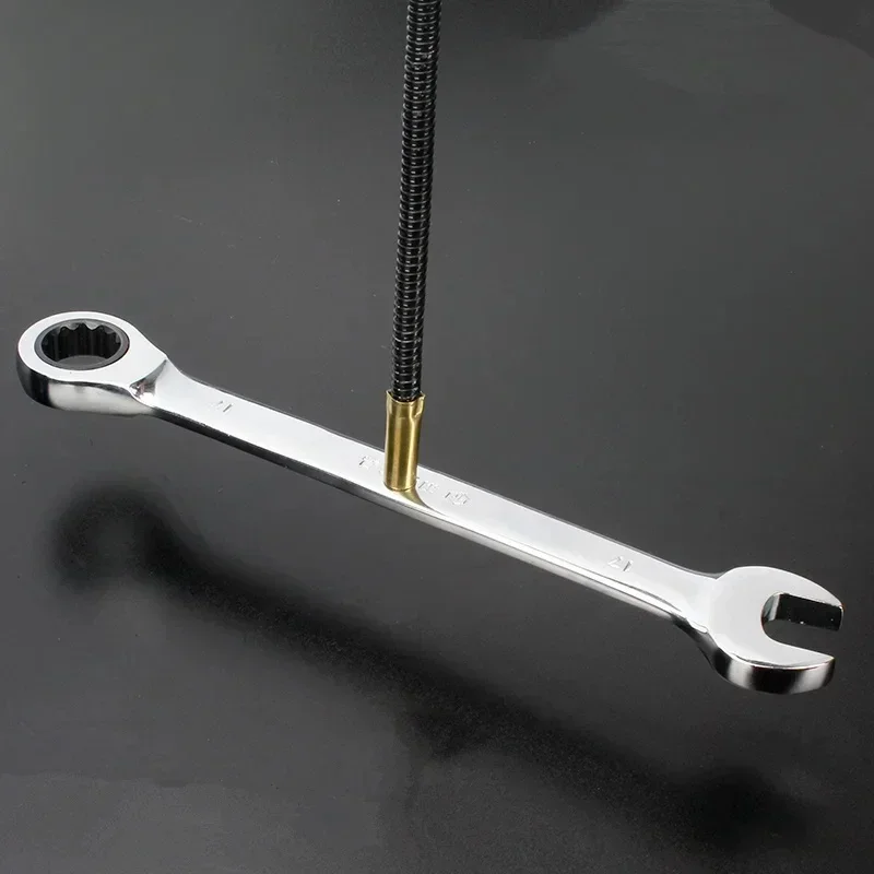 Hardware Auto Repair Tool Detector Strong Magnetic Red Handle Universal Suction Rod Engine Monitor Picker image 2