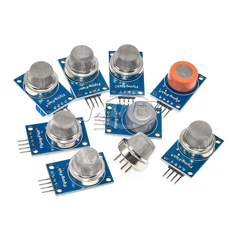 MQ2 MQ3 MQ7 MQ9 MQ135 Модуль датчика горючего газа дыма, воздуха, спирта, водорода CO Probe108