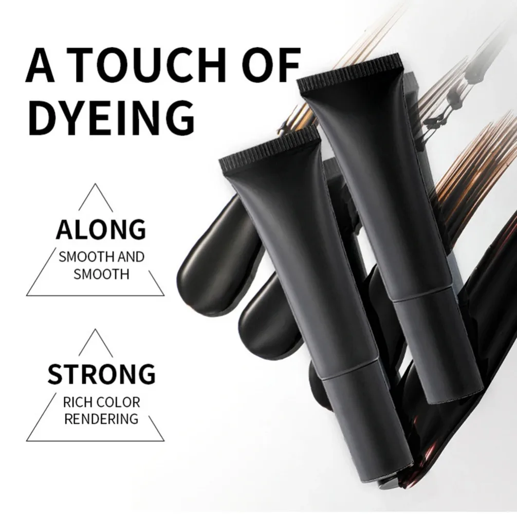 Private Label Aangepast logo Veganistische make-up Groothandel 6-kleuren Zachte buis Wenkbrauwtint Langdurige waterdichte dierproefvrije schoonheid