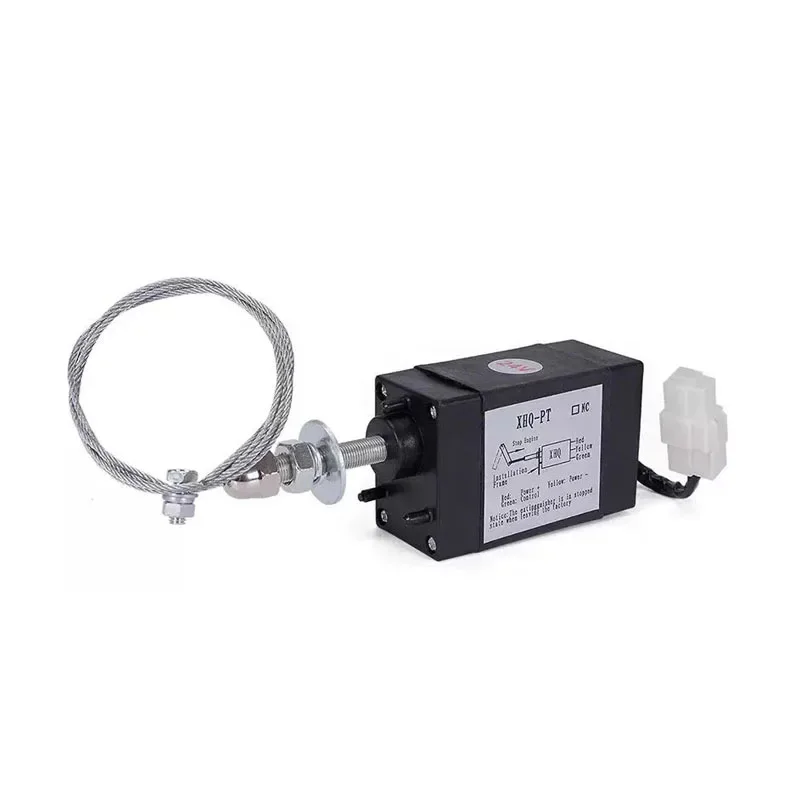 XHQ-PT Diesel Engine Fuel Shut-off Solenoid Valve XHQ-PT 12V 24V Generator Set Stop Generator Power Shut-off Valve