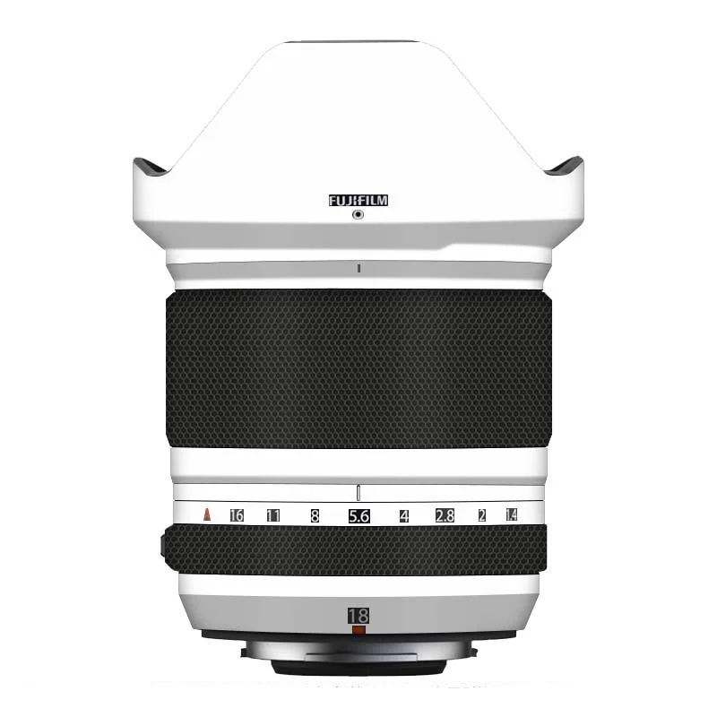 Película de piel para Fujifilm XF18mmF1.4 18F1.4, cubierta protectora de lente de cámara, pegatinas de piel antiarañazos, decoración de moda