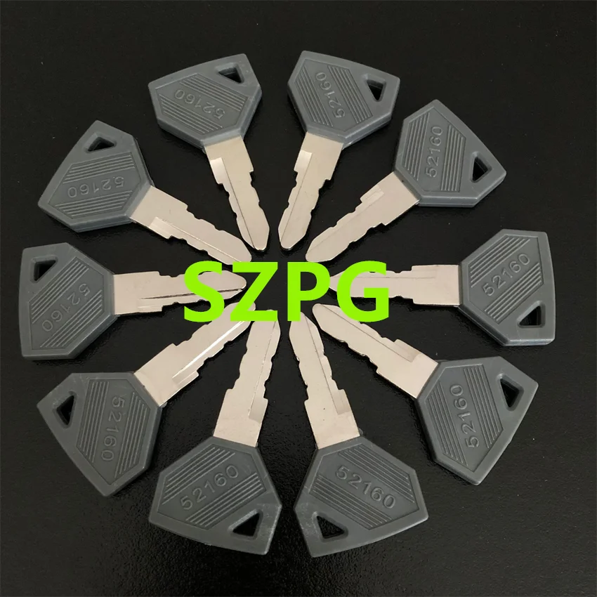 5/10/20PCS 52160 Key 198360-52160 For Yanmar Machine Tractor Excavator Grader Dozer SC2450 EX2900 SC2400 - Image 2