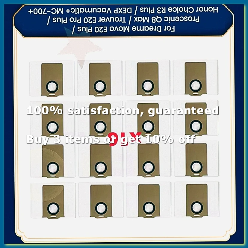16-個のダストバッグ-e20-plus-q8-max-trouver-e20-choice-r3-plus-真空アタッチメント-a009-用