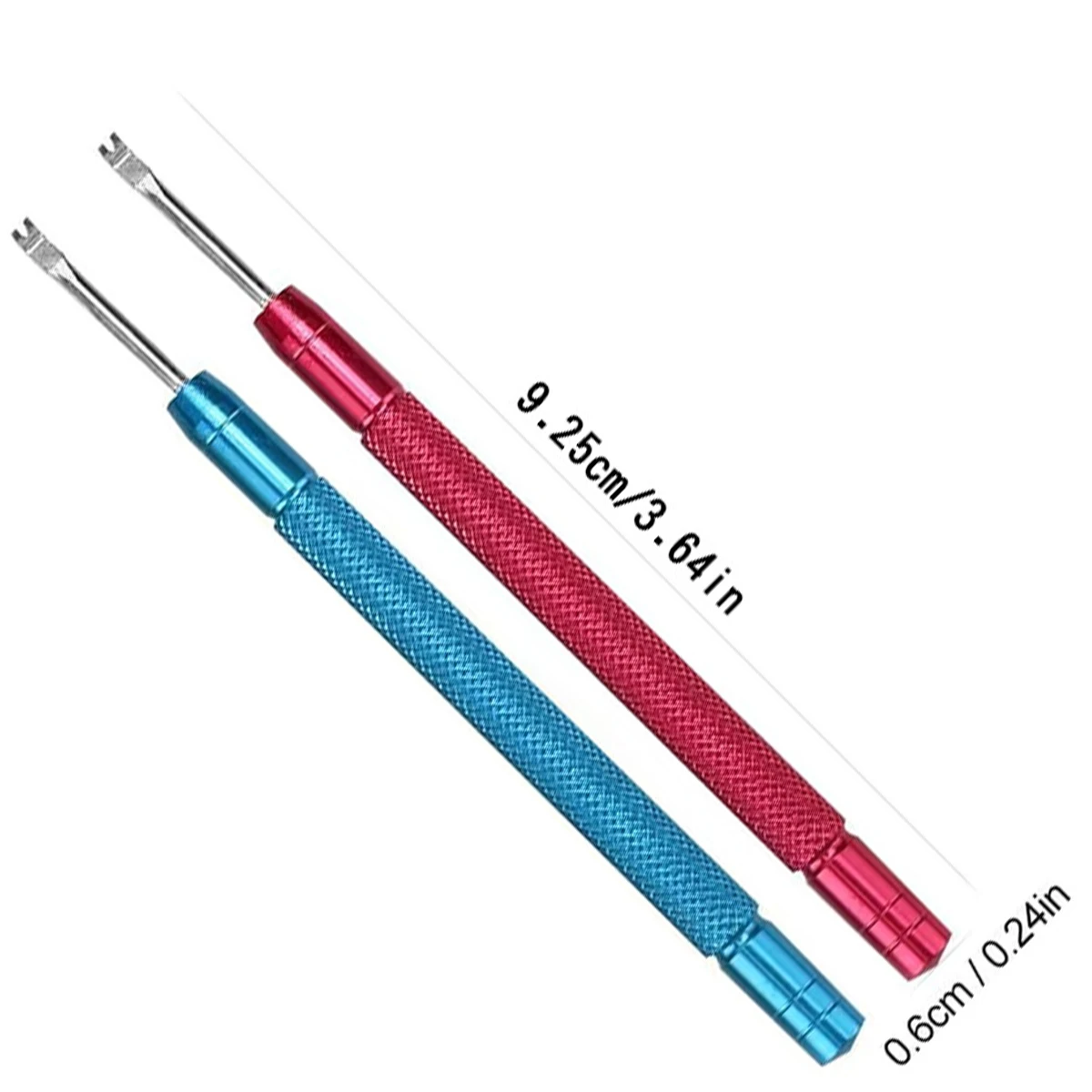 Watch Hands Lever Watch Needle Lifting Removing Calibre Repair Accessory (Red + Blue)Watch Needle Lever for Repairing Tool Alloy