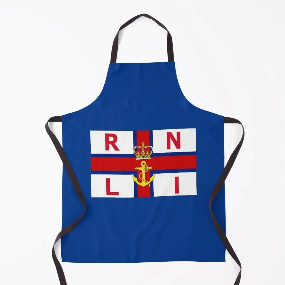 Royal National Lifeboat Institution flag Apron work ladies Women's professional hairdressing Apron