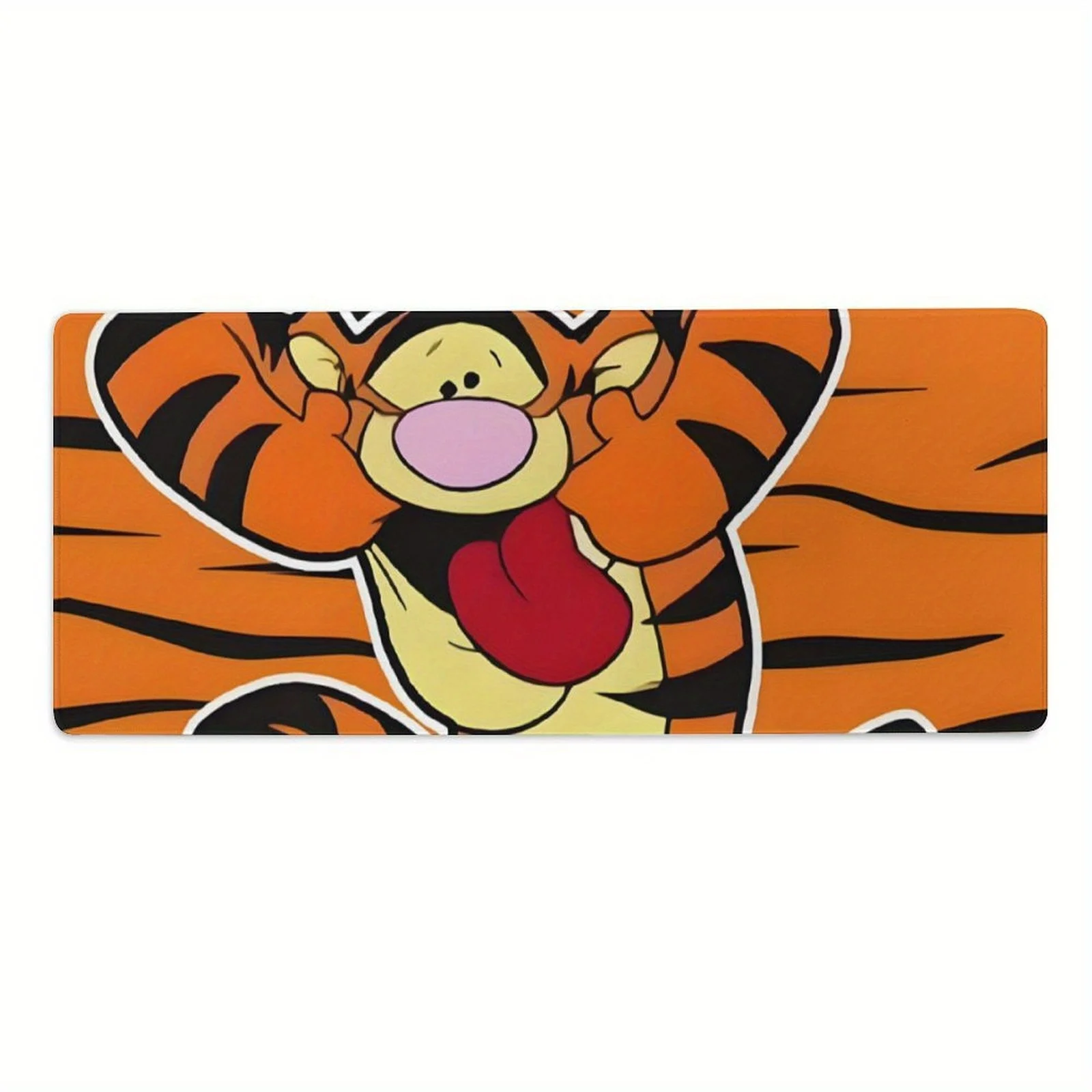 لوحة ماوس كبيرة من Winnie the Pooh & Tigger - حصيرة مكتب مطاطية غير قابلة للانزلاق للاستخدام المنزلي في المكتب والألعاب والمنزل - تصميم كرتوني لطيف مع #3