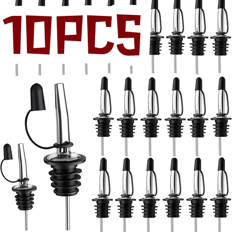 Bar Werkzeug Wein Flasche Stopper Kappe Spender Sprayer Lock Wein Ausgießer Sauce Düse Schnaps Auslaufsicher Stecker Flasche Stopper